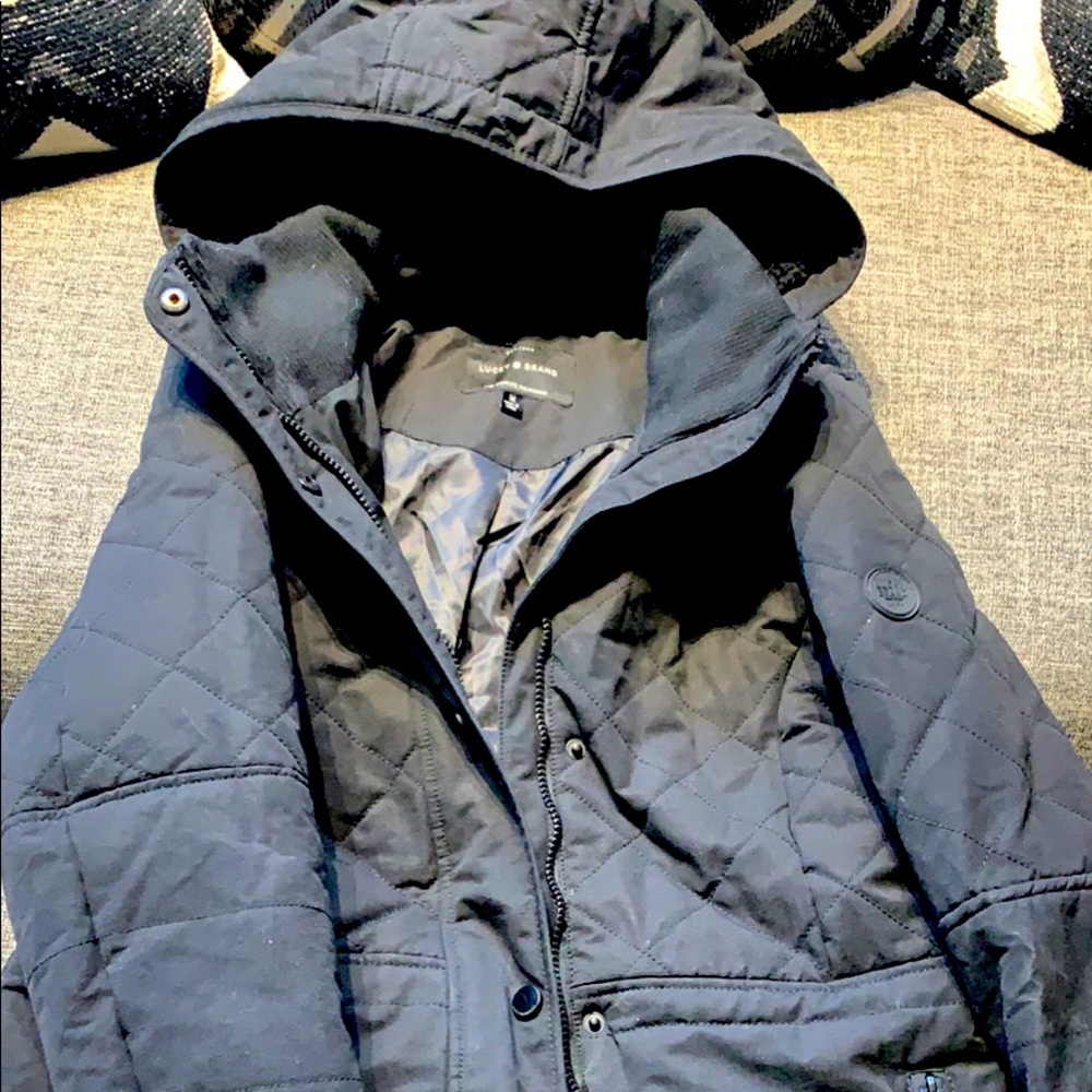 Lucky long puff jacket